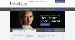 Desktop Screenshot of lucaslovehealthcare.com